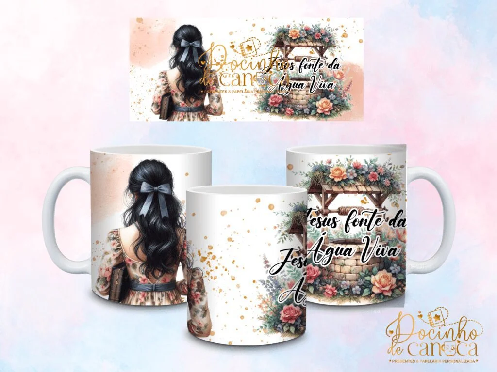 Coleção Primeiro Amor (DEUS) – Artes para Caneca - Imagem 9