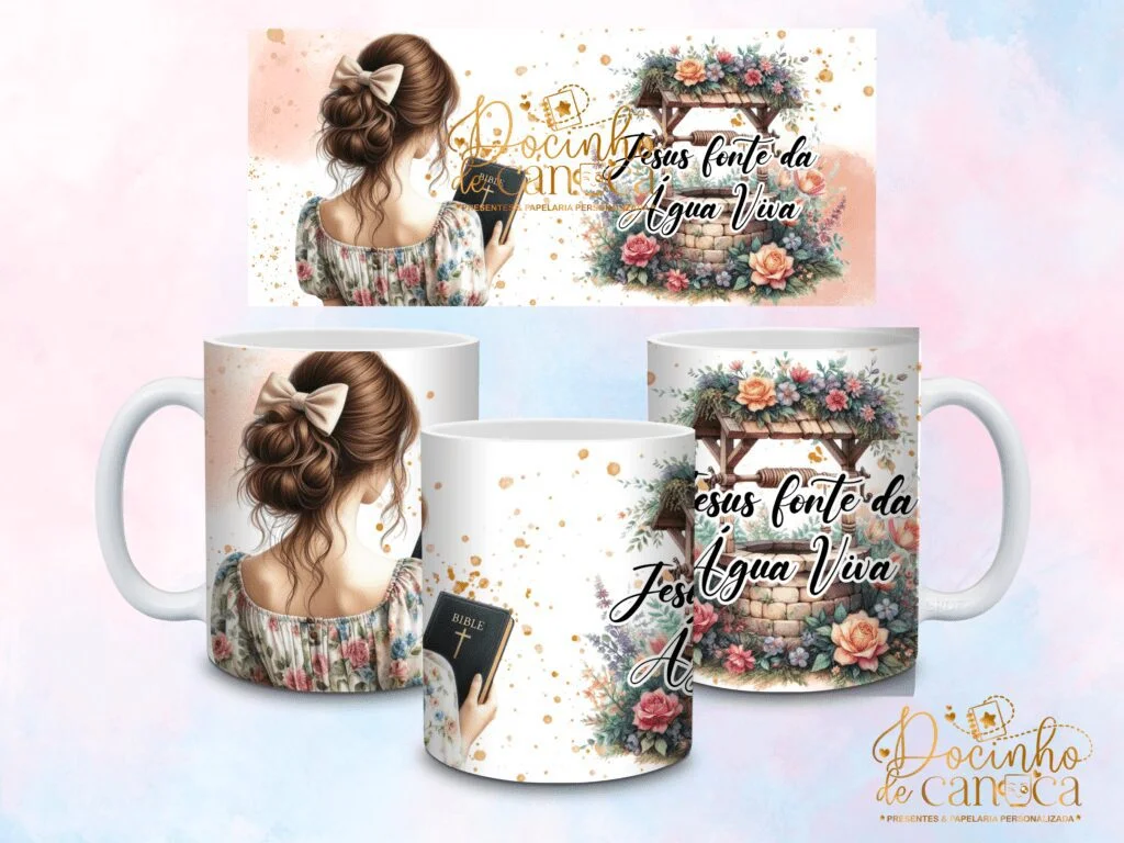 Coleção Primeiro Amor (DEUS) – Artes para Caneca - Imagem 8
