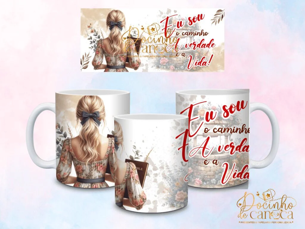 Coleção Primeiro Amor (DEUS) – Artes para Caneca - Imagem 7