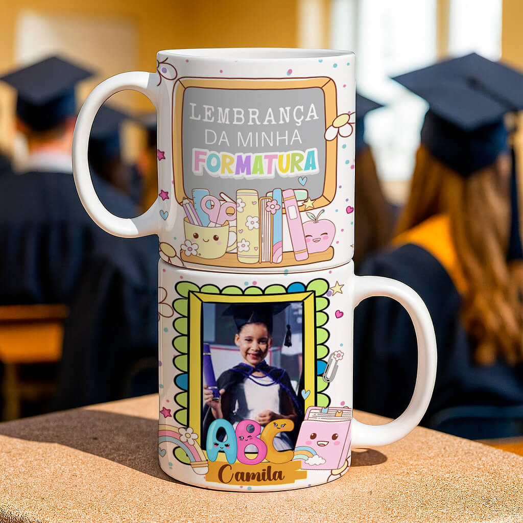 Arte Caneca Formandos (infantil) - Imagem 6