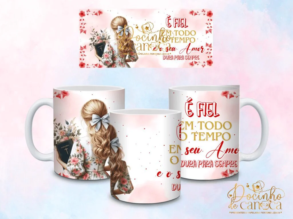 Coleção Primeiro Amor (DEUS) – Artes para Caneca - Imagem 5
