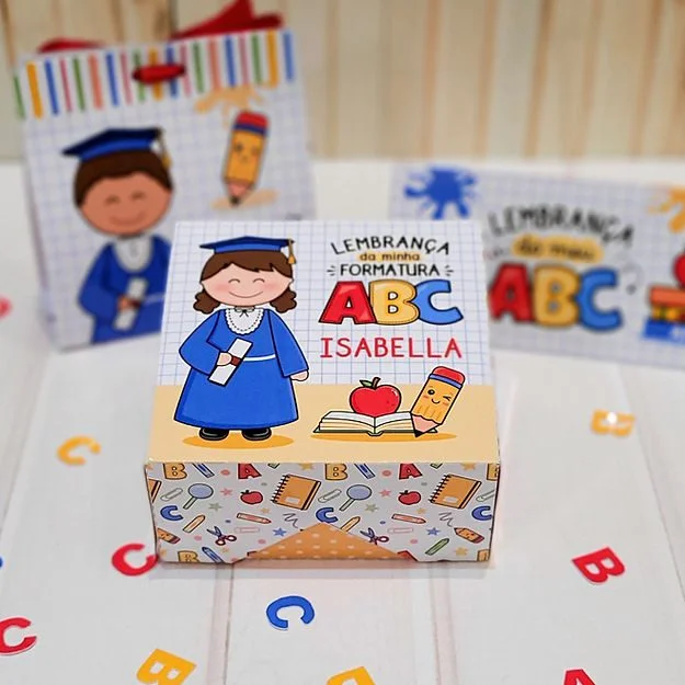 Formatura ABC – Inclusos fundos e cliparts - Imagem 5