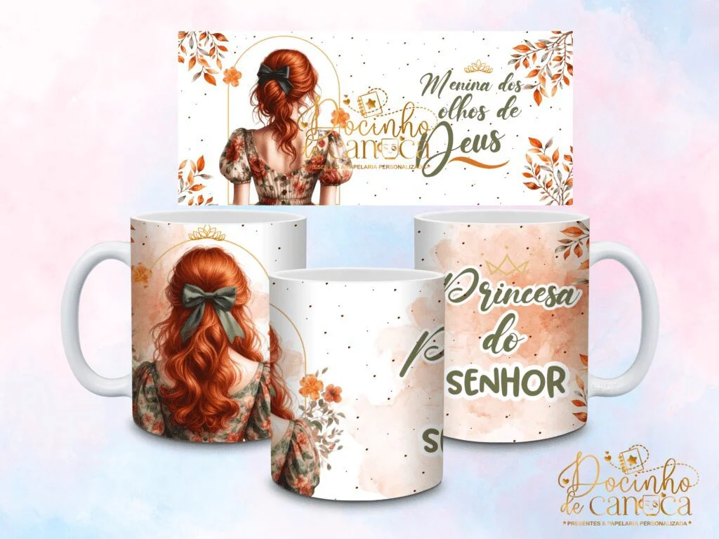 Coleção Primeiro Amor (DEUS) – Artes para Caneca - Imagem 2