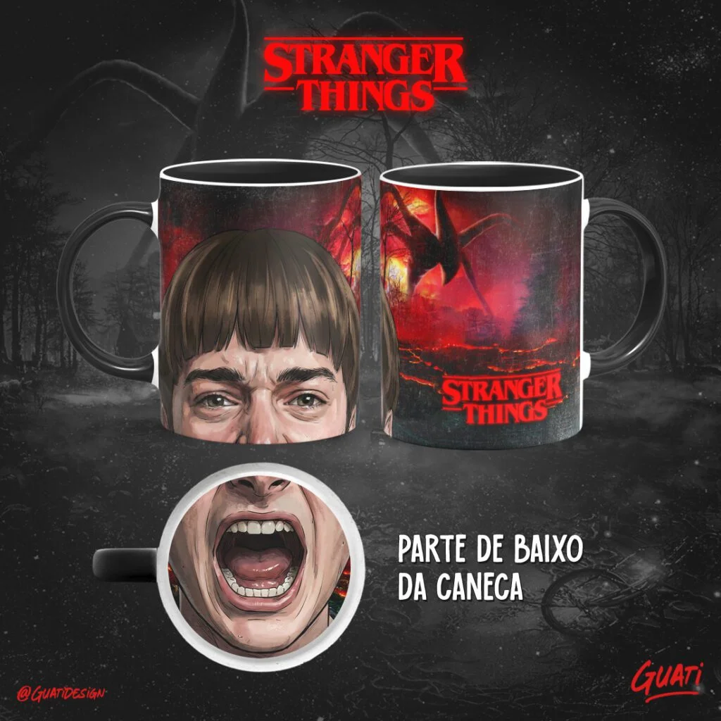 Bocão – Stranger Things - Artes Caneca - Imagem 9