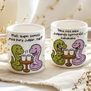 Quem somos nós pra julgar – 4 Artes Avulsa Caneca