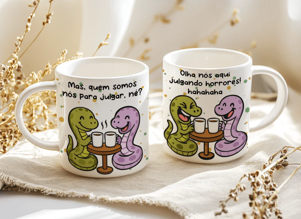 Quem somos nós pra julgar – 4 Artes Avulsa Caneca
