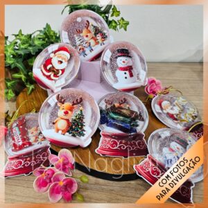 4 Enfeites de arvore e marmitinhas – Natal (Iza)