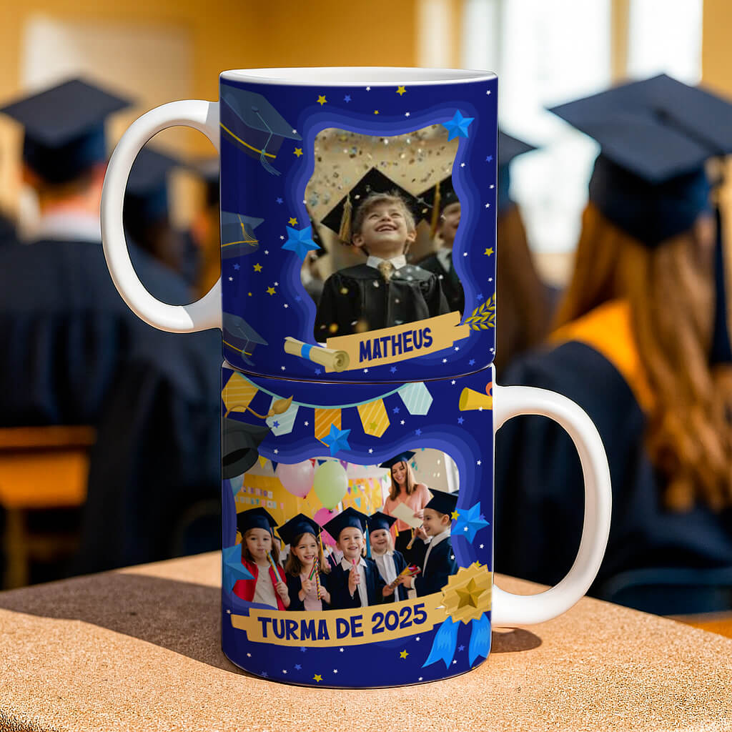 Arte Caneca Formandos (infantil) - Imagem 5