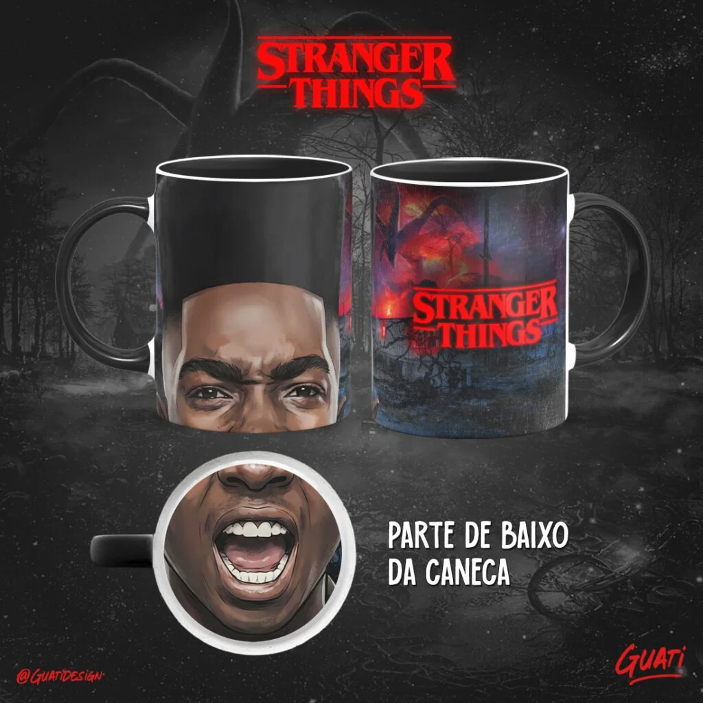 Bocão – Stranger Things - Artes Caneca - Imagem 8