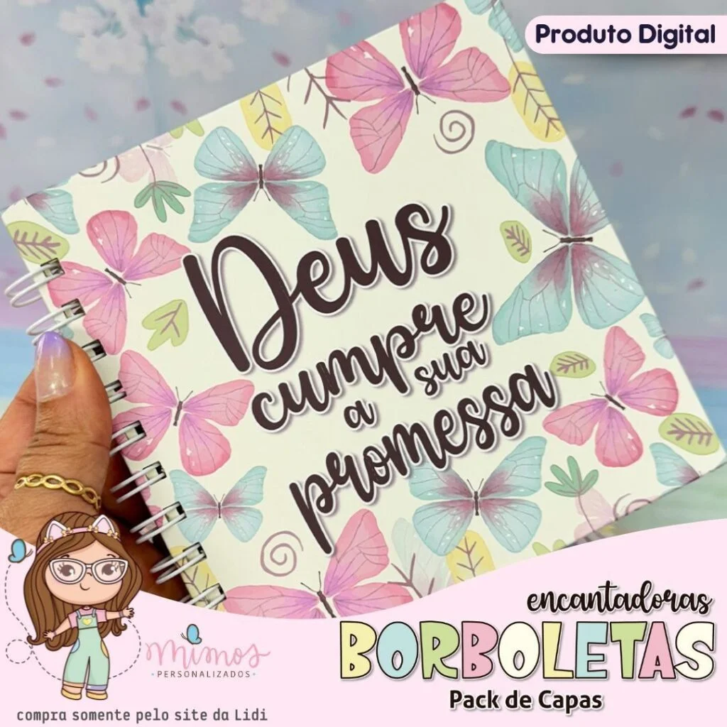 Pack de CAPAS – Borboletas Encantadoras (Mimos Personalizados) - Imagem 6