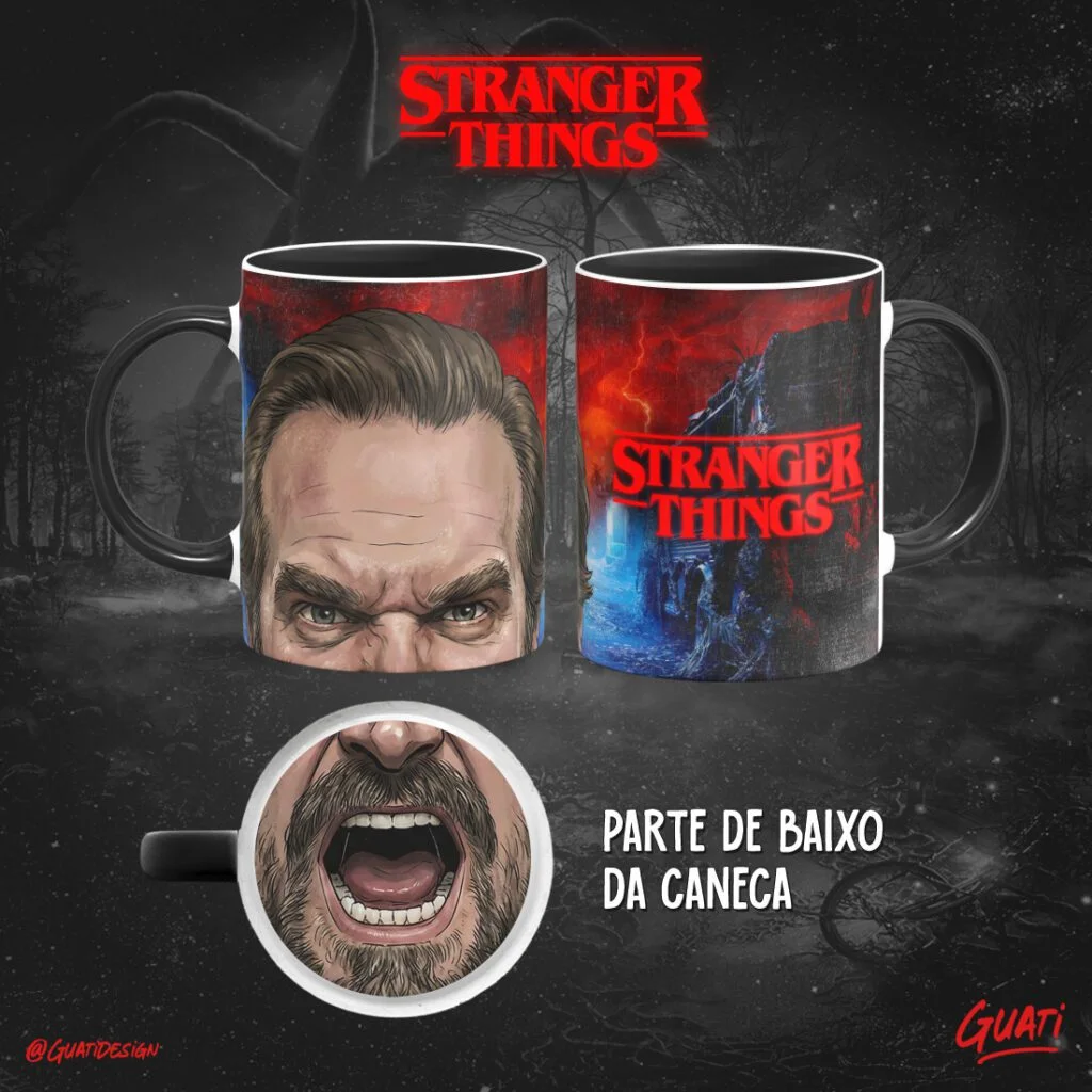 Bocão – Stranger Things - Artes Caneca - Imagem 7