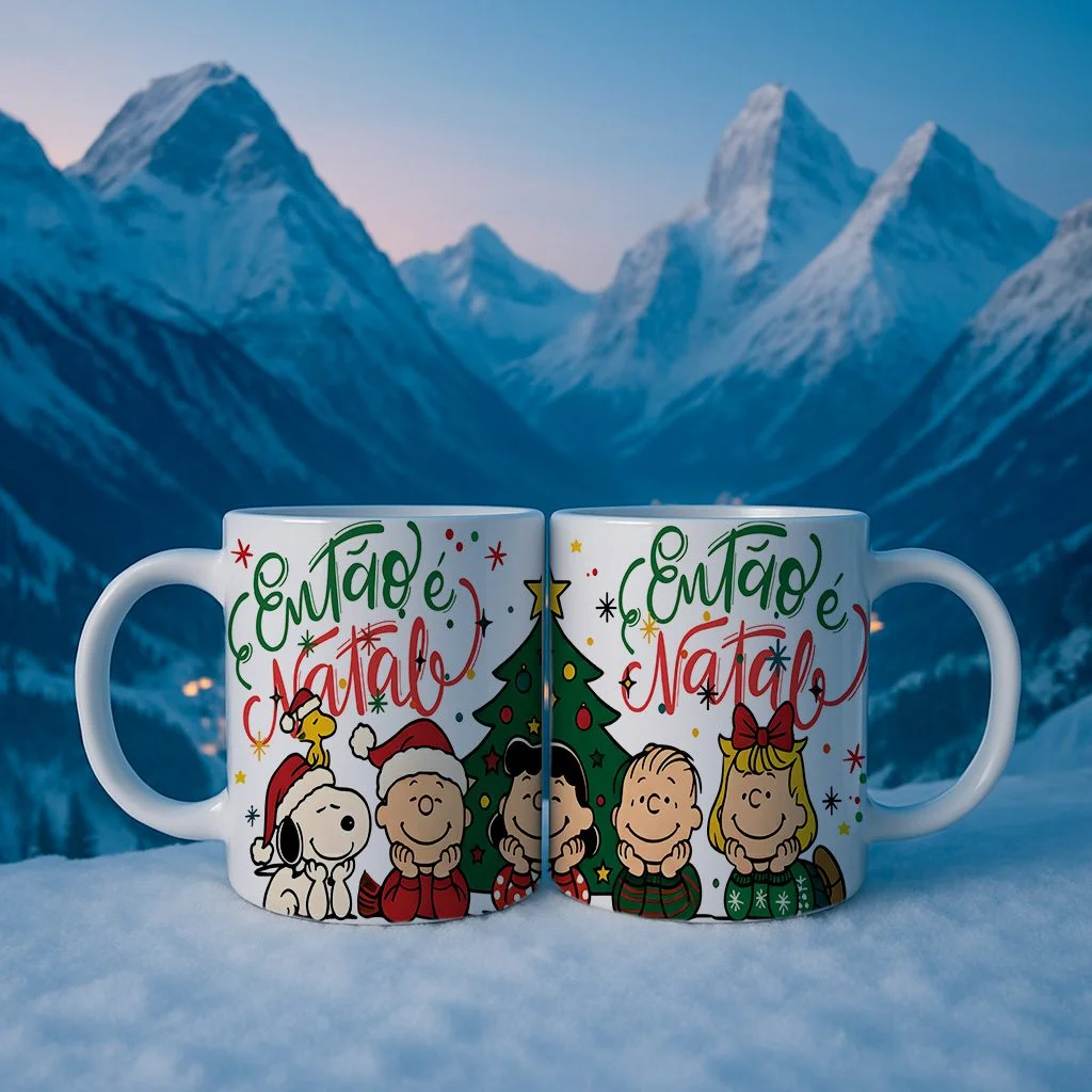 Natalina Snoopy – Artes Caneca