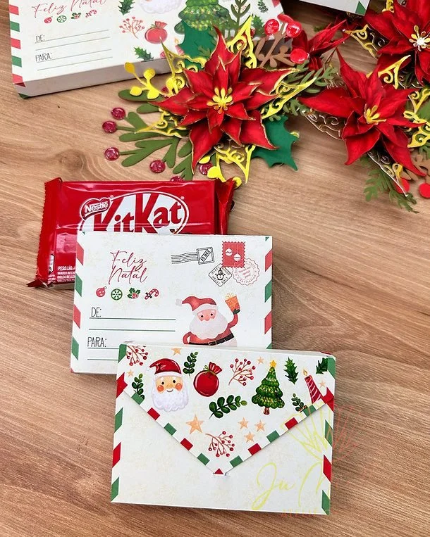 Barra de Chocolate | KitKat – Cartinha de Natal - Imagem 7