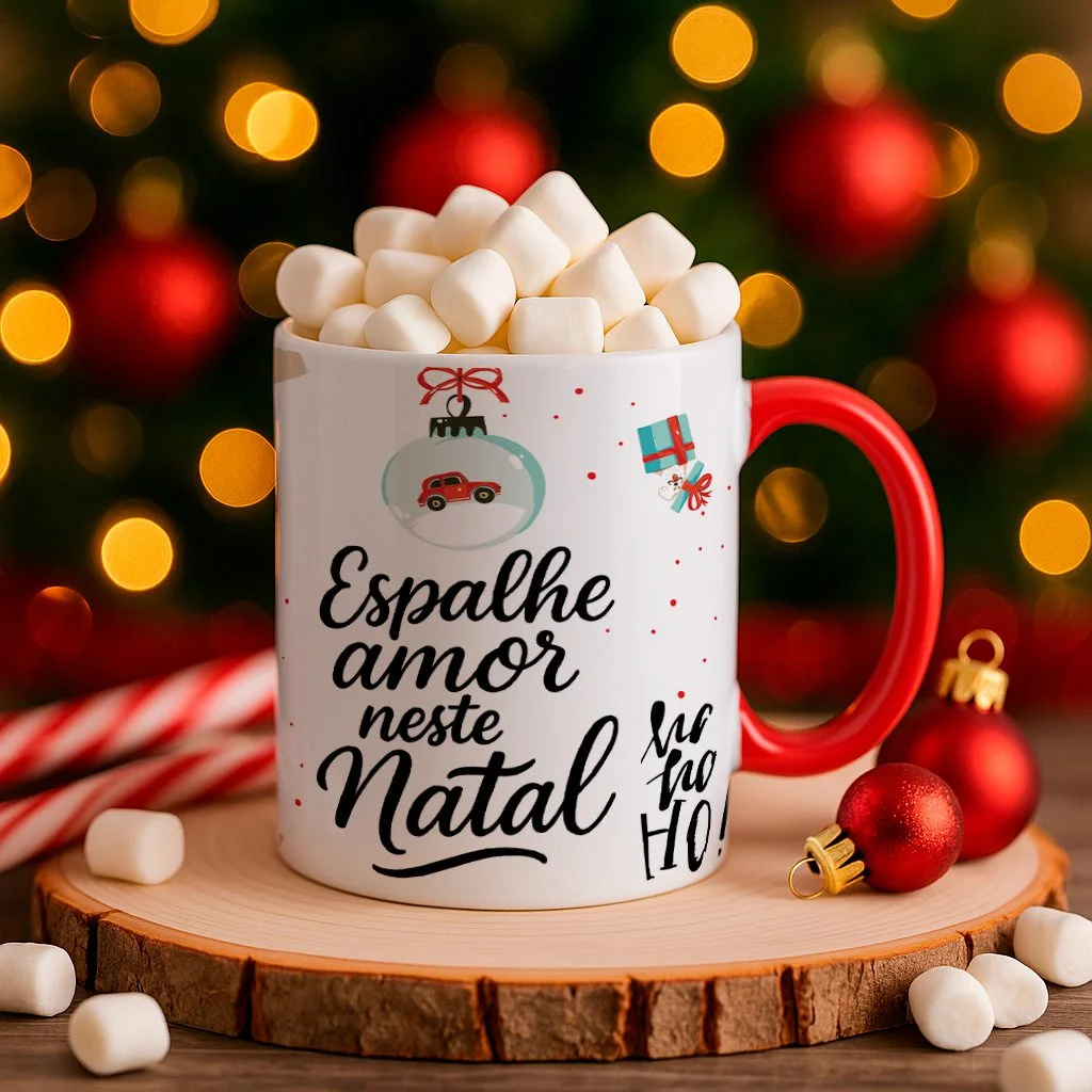 Lettering Natalina 2025 – Artes Caneca - Imagem 3