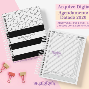 Agendamento Datado 2026 Neutro (arquivo digital)