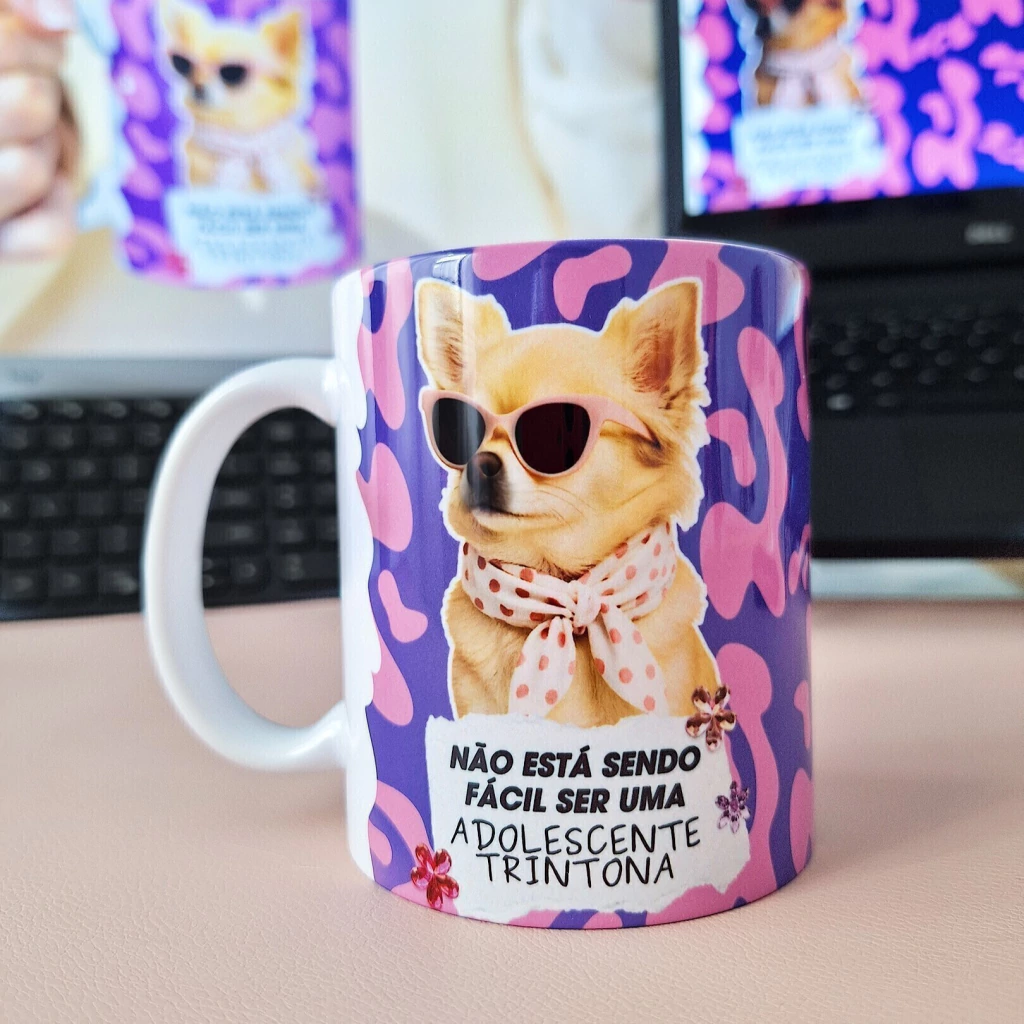 Arte Digital Não está sendo fácil ser uma adolescente trintona