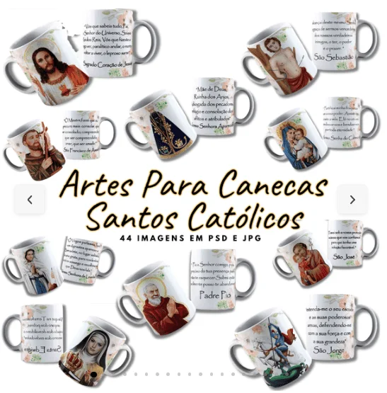 Santos Católicos – Artes Caneca