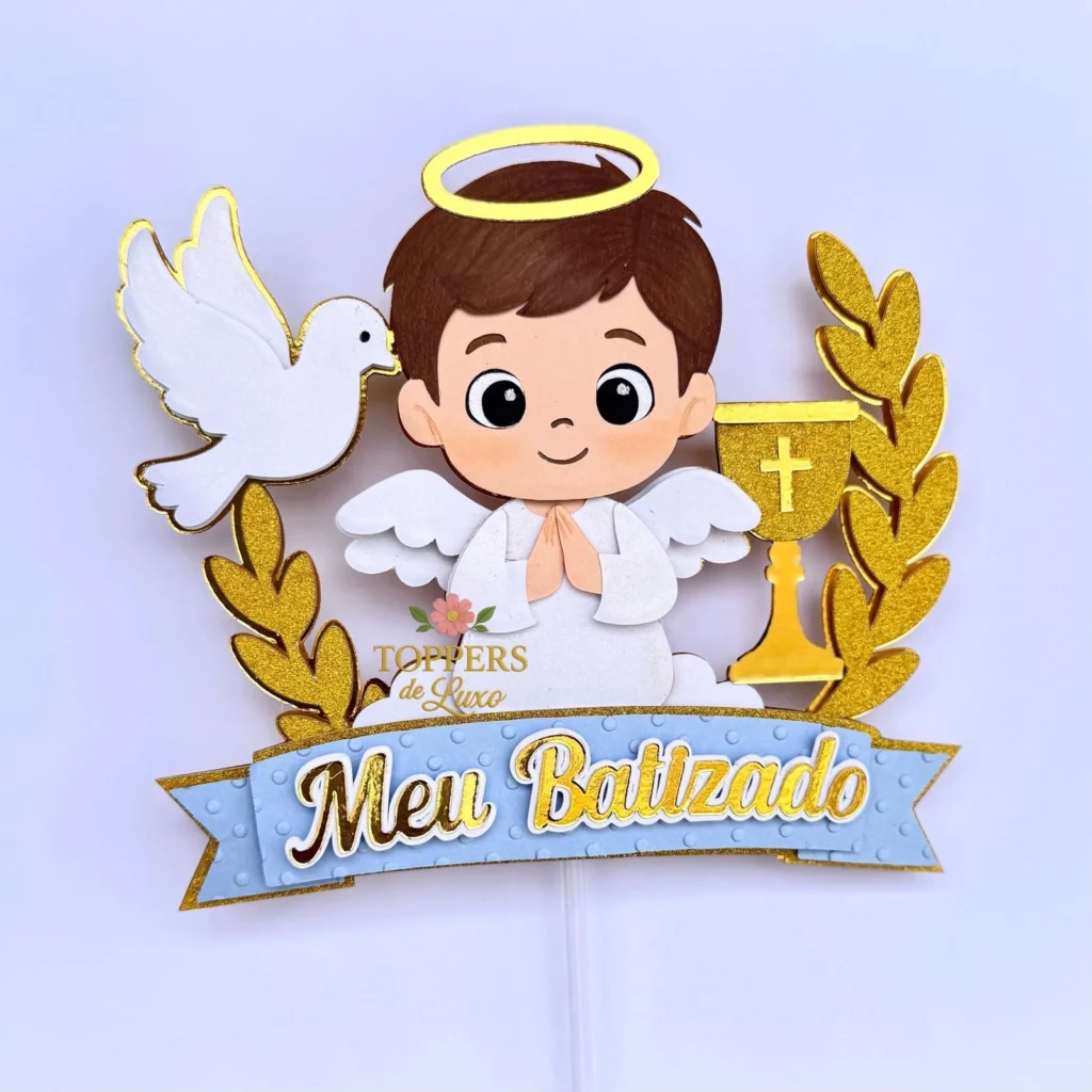 Batizado Menino – Topo de Bolo