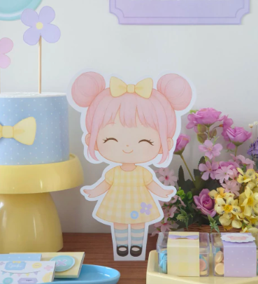 Kit digital - Festa Bonequinha - Imagem 4