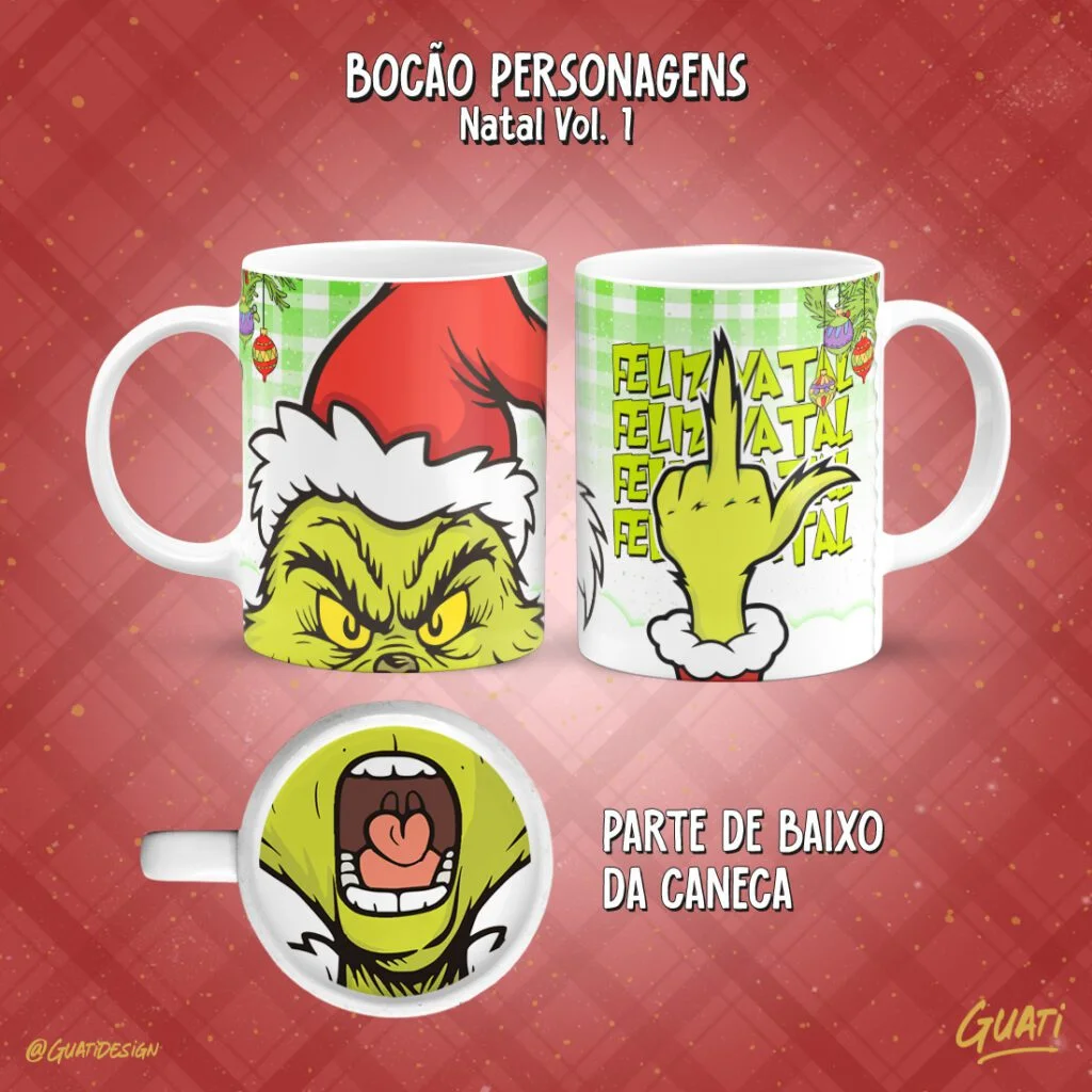 Bocão Natal Vol. 1 - ARTES CANECA - Imagem 2