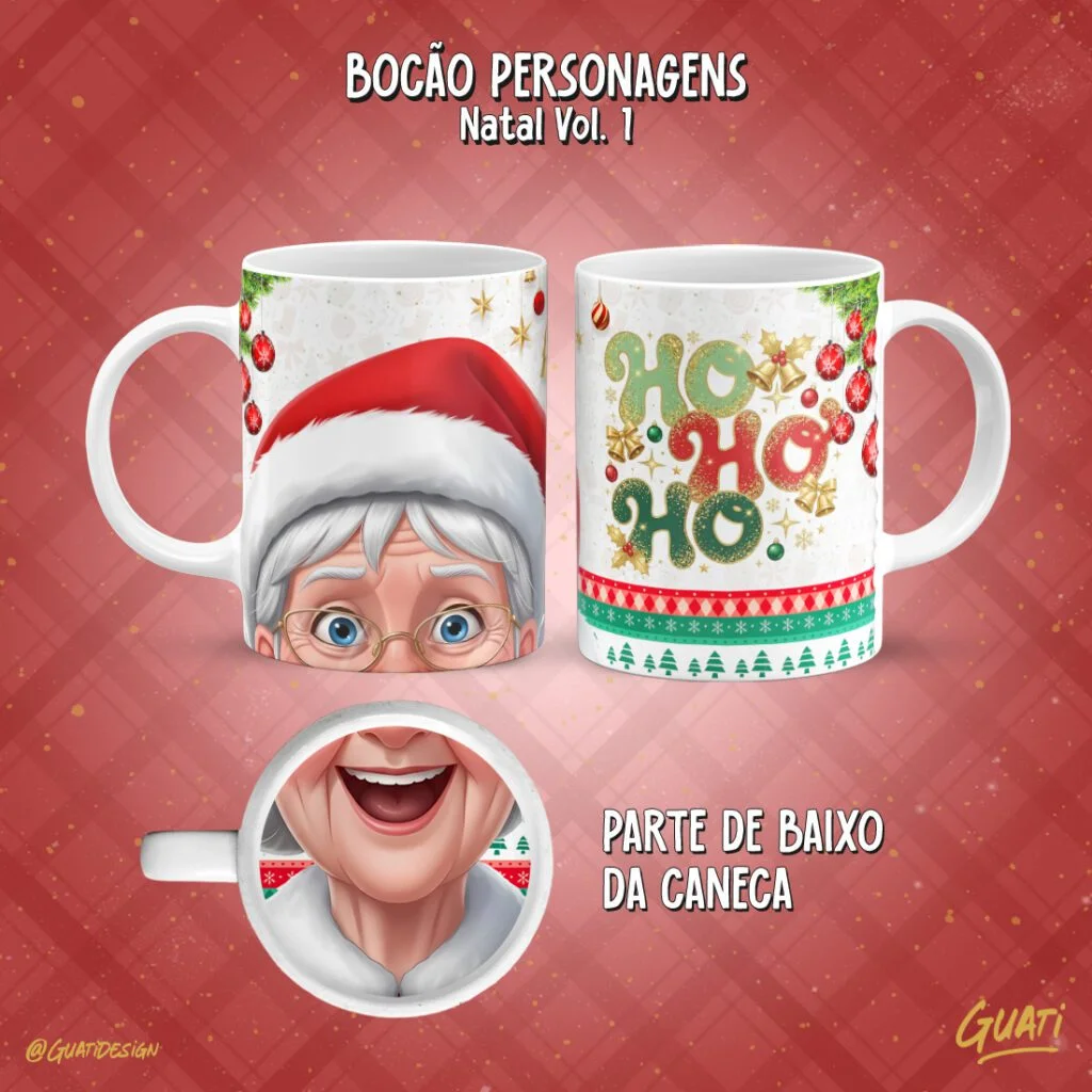 Bocão Natal Vol. 1 - ARTES CANECA - Imagem 6