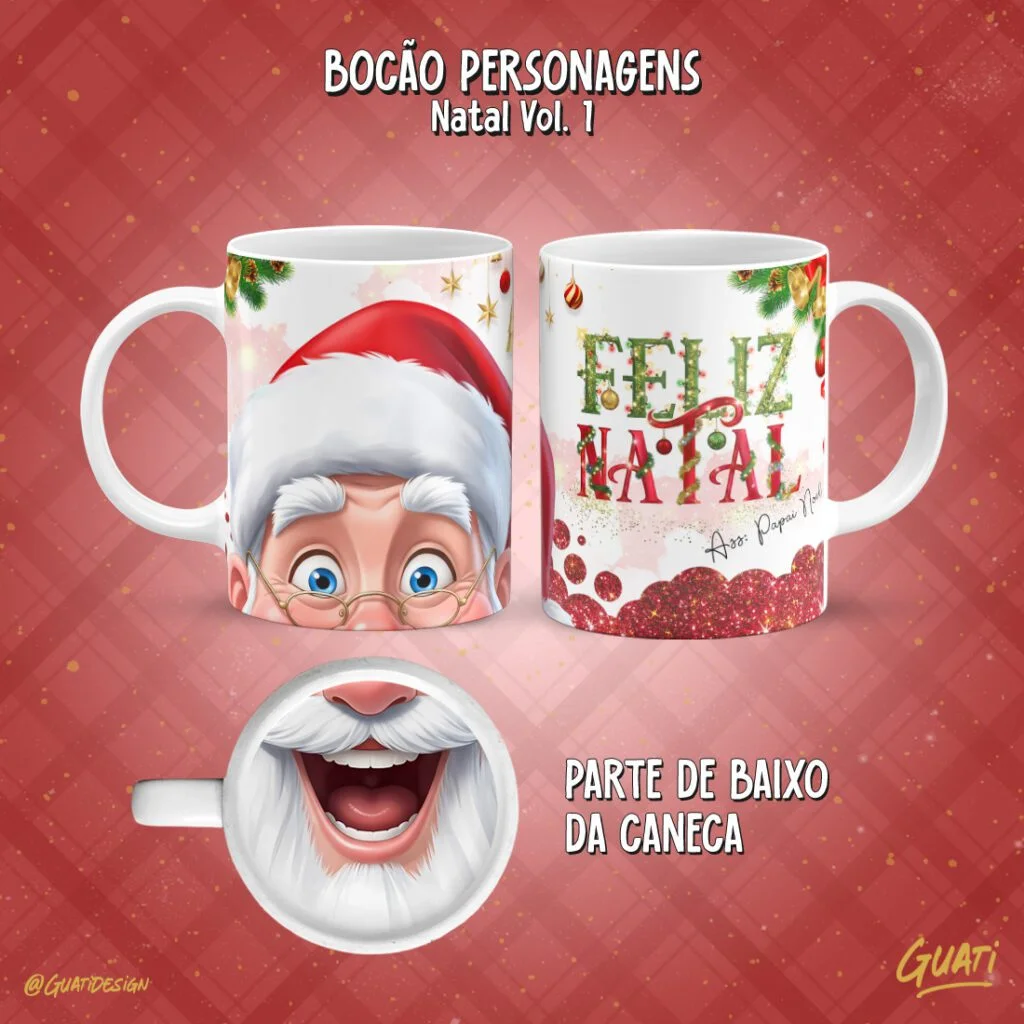 Bocão Natal Vol. 1 - ARTES CANECA - Imagem 4