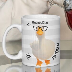 Buenos Dias PATODOS - Arte caneca