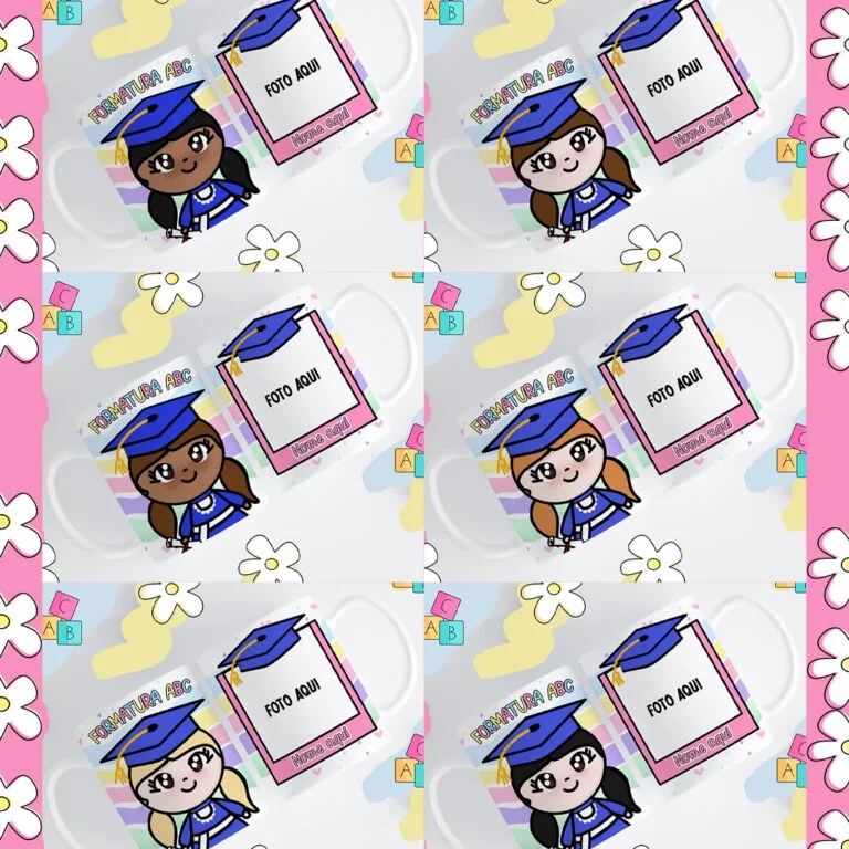 Kit Digital | Canecas – Formatura ABC Meninas - Imagem 4