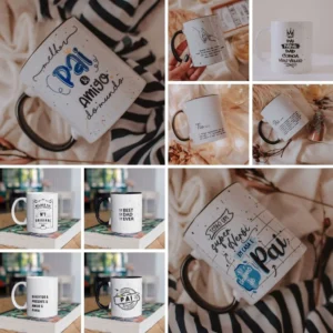 Kit Canecas Frases Pai