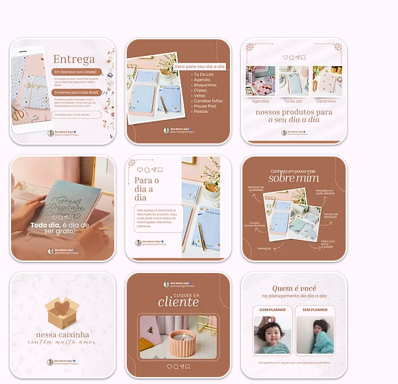 PACK TEMPLATES ARTESÃS + CATALÓGO - Imagem 2