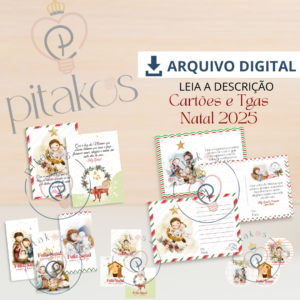CARTÕES E TAGS DE NATAL - Pitakos