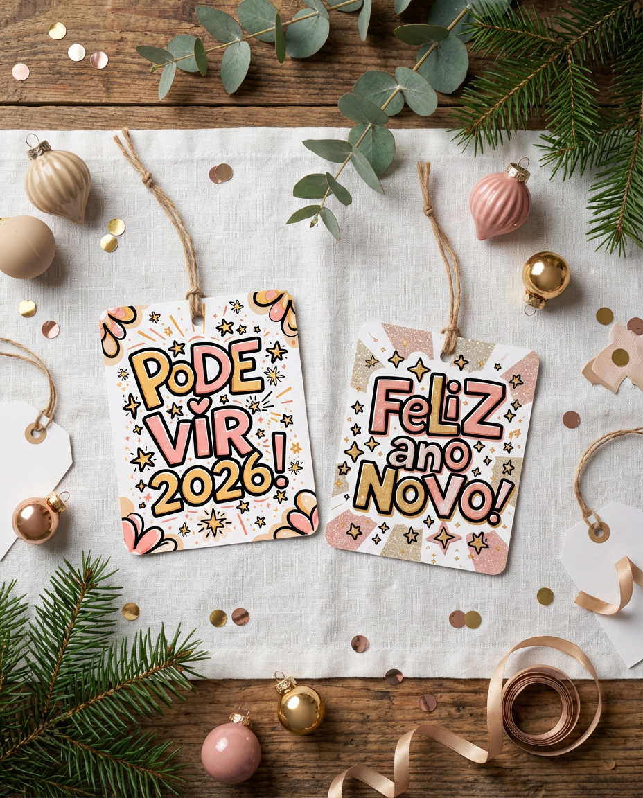 Pack FELIZ ANO NOVO - Artes canecas e camisetas - Imagem 19