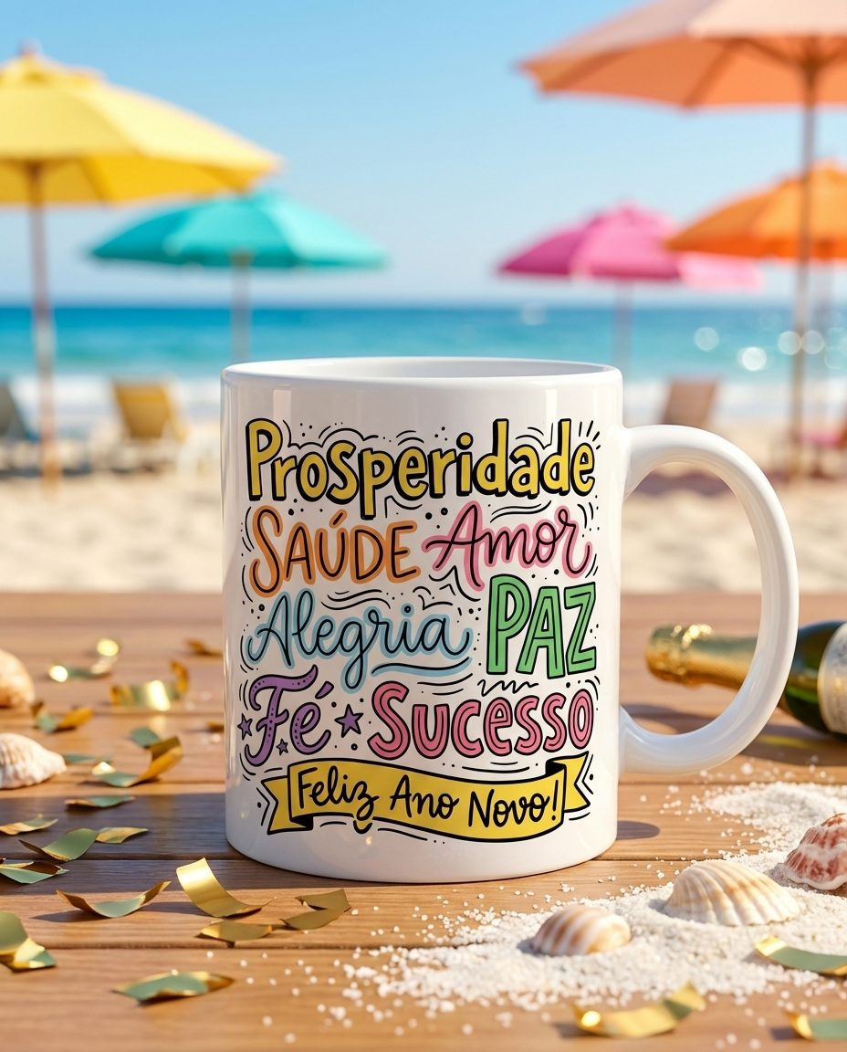 Pack FELIZ ANO NOVO - Artes canecas e camisetas - Imagem 5