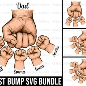 Batendo o punho no Dia dos Pais – Kit Digital