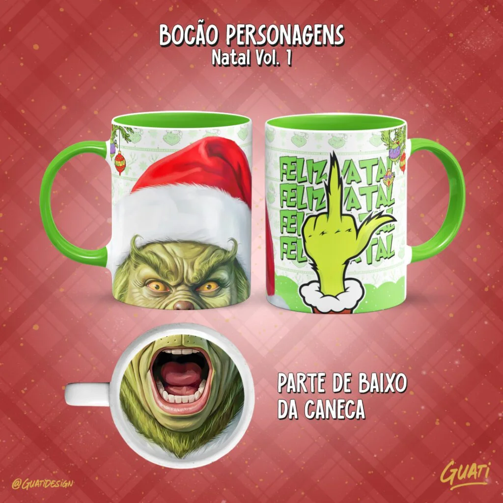 Bocão Natal Vol. 1 - ARTES CANECA - Imagem 7