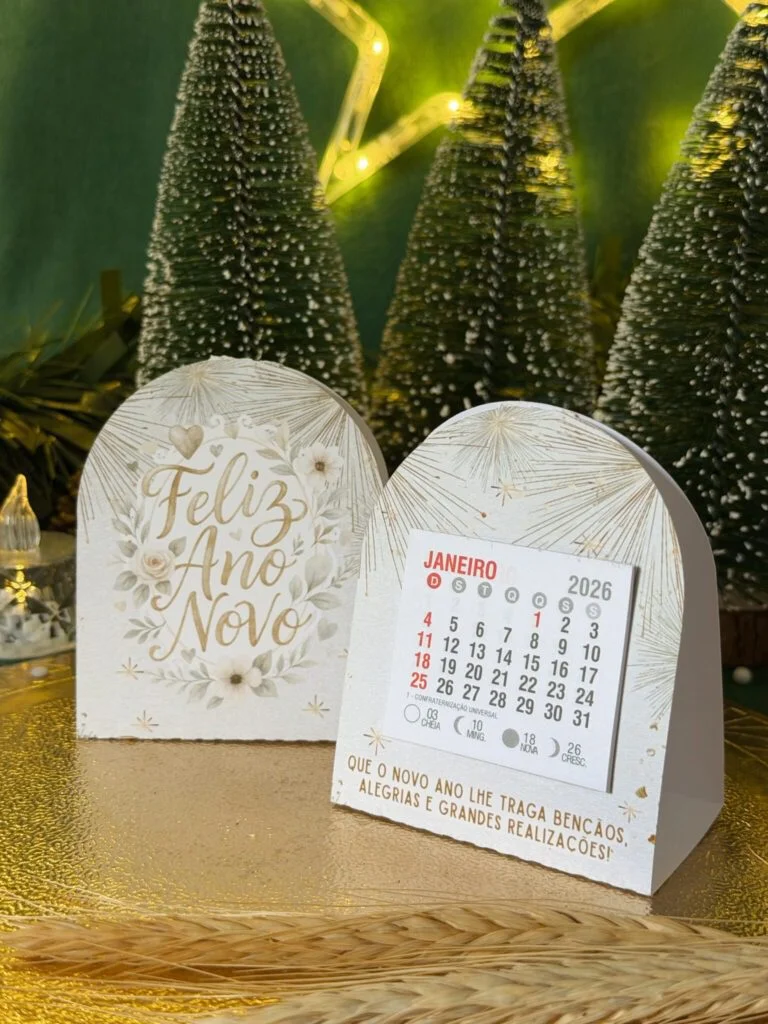 Porta Calendário Ano Novo (Ilustracin) - Imagem 5
