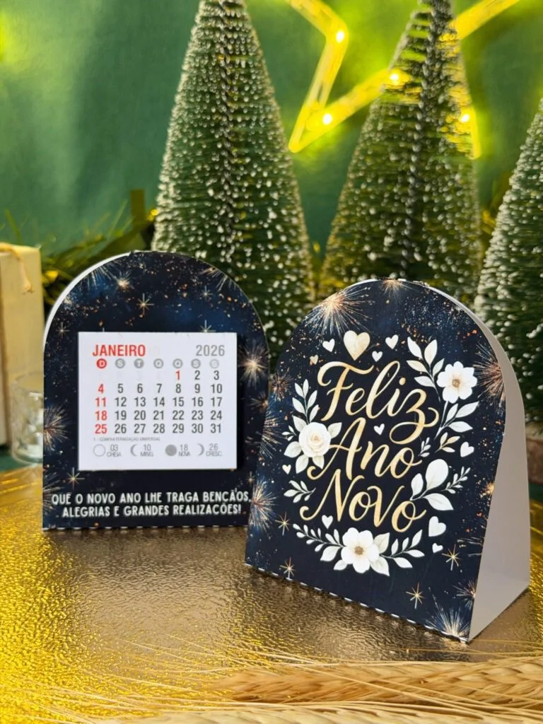 Porta Calendário Ano Novo (Ilustracin) - Imagem 3