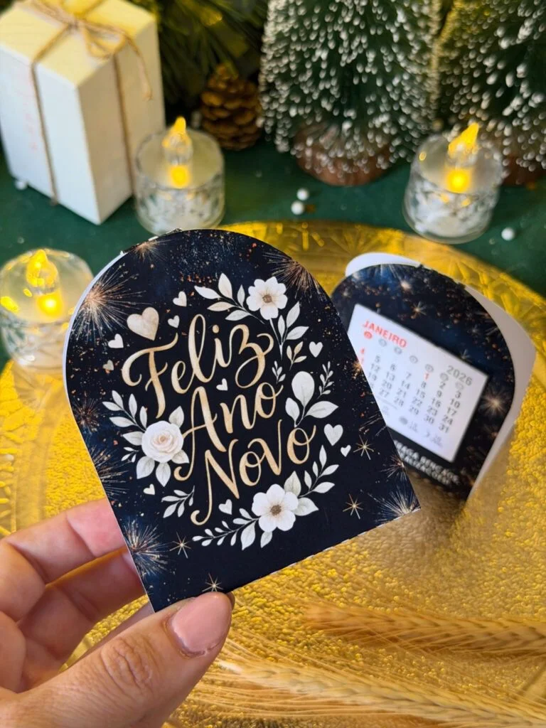 Porta Calendário Ano Novo (Ilustracin) - Imagem 4