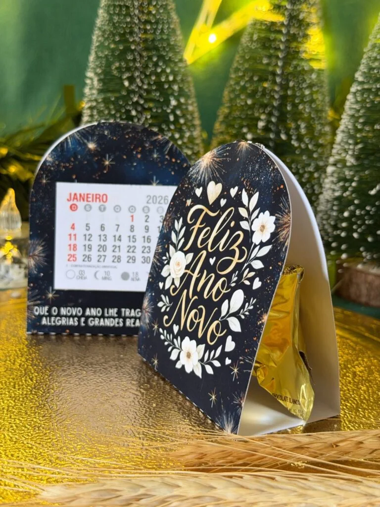 Porta Calendário Ano Novo (Ilustracin) - Imagem 8