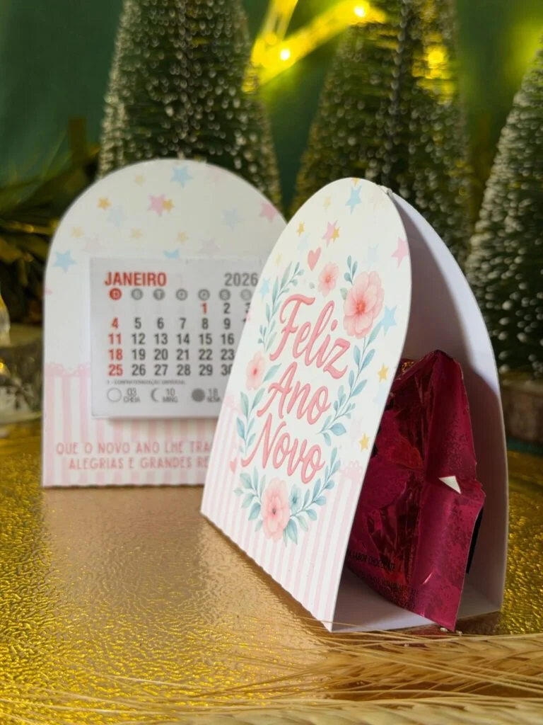 Porta Calendário Ano Novo (Ilustracin) - Imagem 15