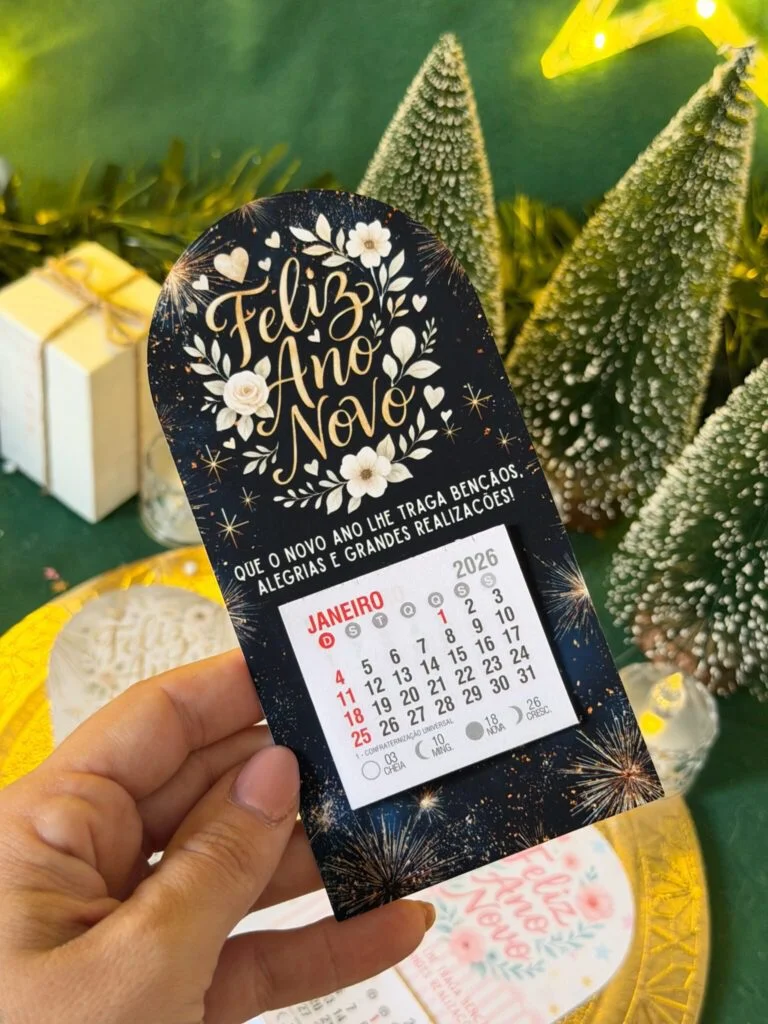 Porta Calendário Ano Novo (Ilustracin) - Imagem 13