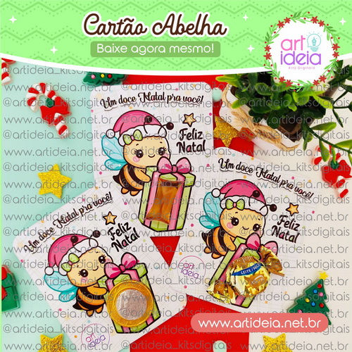 Arquivo Digital – Cartão Abelha Natal