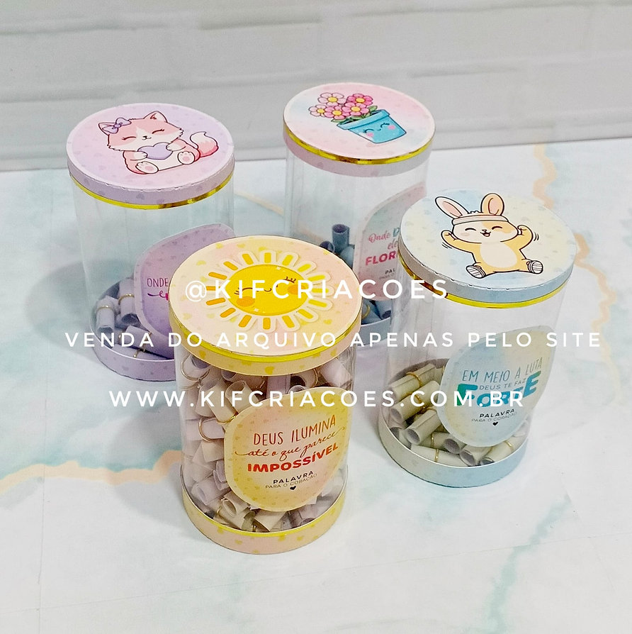 Kit Pote + versiculos (Kif)