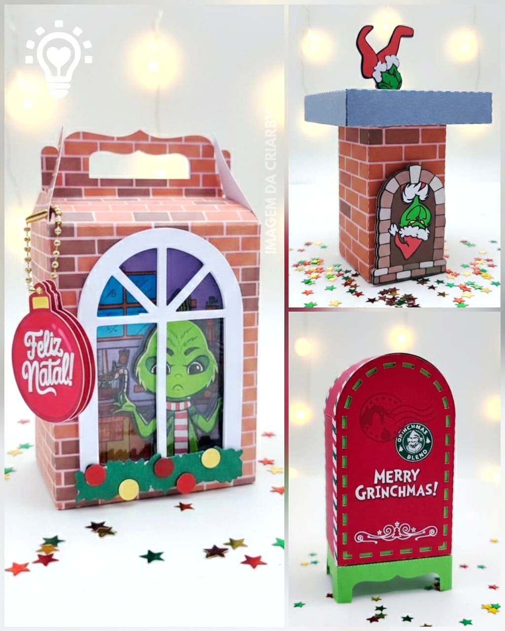 Maleta de Natal Grinch