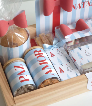 Kit para Cesta Mesa Posta – Natal - Imagem 3