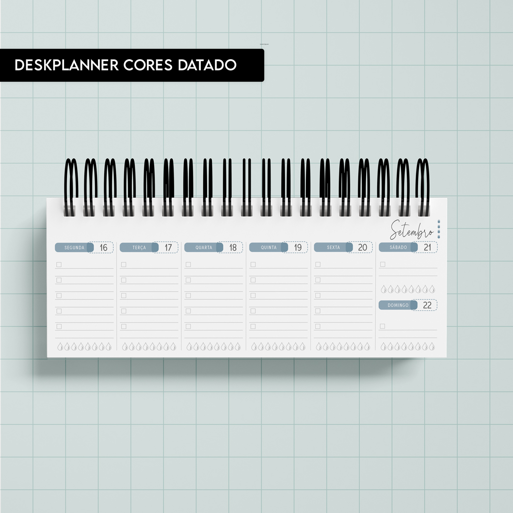Miolo digital – DeskPlanner Cores 2026 - Imagem 2