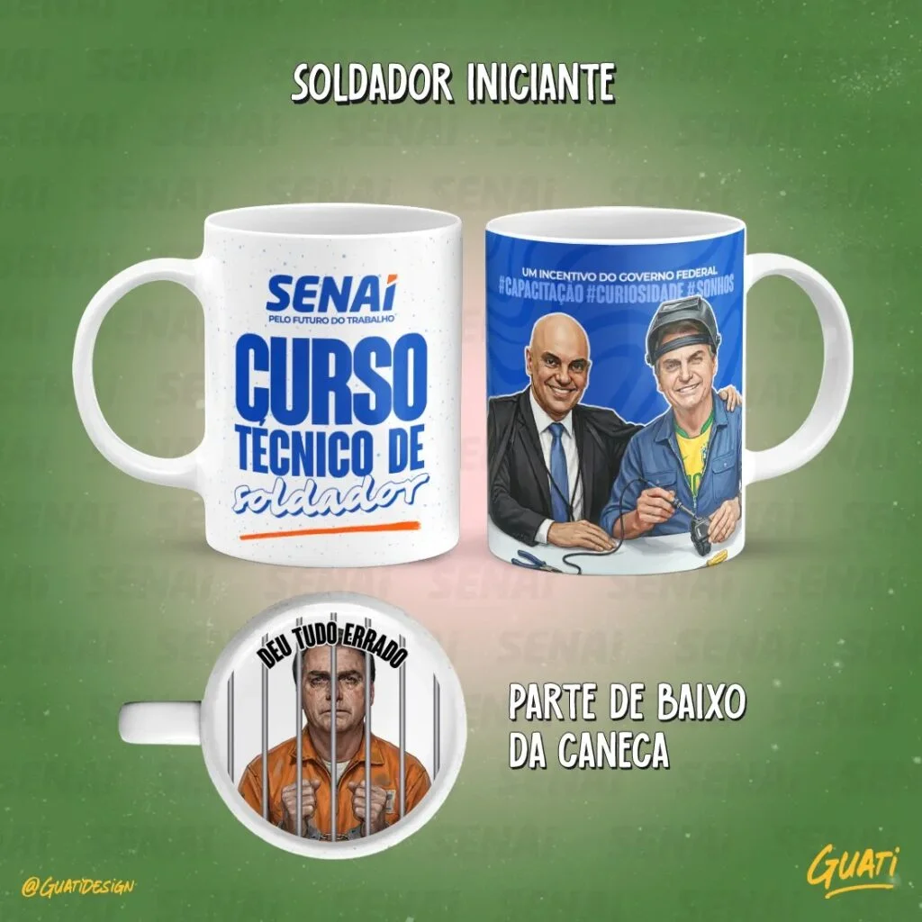 Bocão Soldador -3 artes para caneca - Imagem 3
