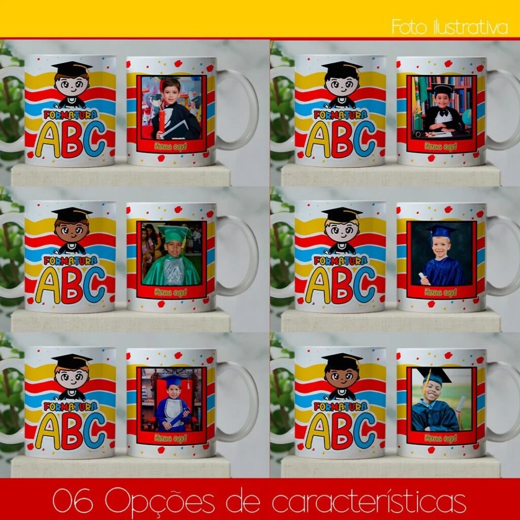 Kit Digital | Canecas – Formatura ABC Meninos - Imagem 2