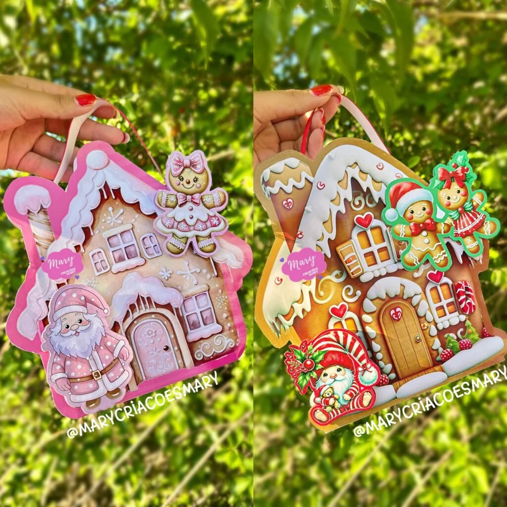 Natal Rosa e Natalino – Casa Gingerbread