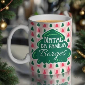 Natal da Família – 2 Artes Avulsas Caneca